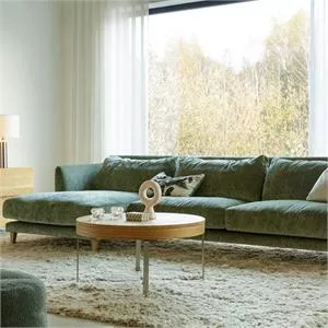 The Granary Vala Three Seater Chaise Sofa LHF